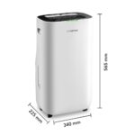 TROTEC TTK 70 HEPA Plus Luftentfeuchter mit 20 L/Tag Entfeuchtungsleistung und HEPA-Filter – Bild 3