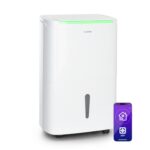 Klarstein DryFy Connect 50L Luftentfeuchter mit WiFi, 7 L Tank, Timer und Alexa, für 45–55 m²