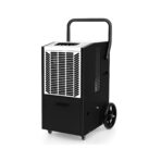GOPLUS Luftentfeuchter 66 L/Tag mit Pumpe, Timer, Ablaufschlauch und Digitalanzeige, Weiß