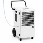 Megonia Luftentfeuchter 120 L/Tag mit Pumpe, Ablaufschlauch und 24h-Timer, für bis 300 m²