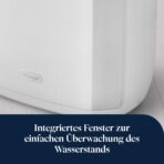 De'Longhi Tasciugo AriaDry Multi DDSX220 Luftentfeuchter 20 L/Tag mit Wäschetrockner und Timer – Bild 6