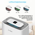 KLAMER Luftentfeuchter 20 L/Tag mit 5,5 L Wassertank für Wohnräume, Keller und Badezimmer – Bild 5