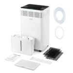 Welltec DHN60 Pro Luftentfeuchter 60 L/Tag mit Pumpe, Kohlefilter und UV-Lampe, für bis 140 m²