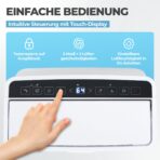 KLAMER Luftentfeuchter 25 L/Tag mit WiFi-App, HEPA-Filter und 440 W Leistung – Bild 4