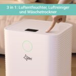 SUNTEC DryFix 12 EQ Luftentfeuchter 12 L/Tag, 3-in-1 mit Luftreiniger und Wäschetrockner, bis 34 m² – Bild 5