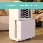 SUNTEC DryFix 20 Lumio Luftentfeuchter 20 L/Tag mit Luftreiniger und Wäschetrockner, bis 63 m² – Bild 7