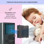 Klarstein Luftentfeuchter und Luftreiniger 20 L/Tag für Wohnung, Schlafzimmer, Bad und Keller – Bild 8